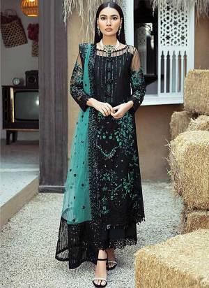 Attrective These Suit in Fine Colored Pair With Bottom And Dupatta.These Top And Dupatta Are Faux Georgette And Pair With Santoon Bottom.Its Beautified With Santoon Inner.Its Beautified With Heavy Designer Embroidery Work.