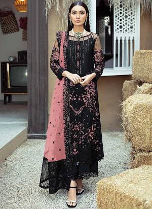 Attrective These Suit in Fine Colored Pair With Bottom And Dupatta.These Top And Dupatta Are Faux Georgette And Pair With Santoon Bottom.Its Beautified With Santoon Inner.Its Beautified With Heavy Designer Embroidery Work.