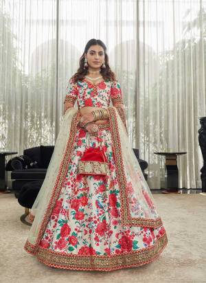 For A Designer Look,Grab These Lehenga Choli in Fine Colored.These Lehenga And Blouse Are Fabricated On Art Silk Pair With Soft Net Dupatta.Its Beautified With Digital Printed,Dori,Sequance Embroidery,Stone Work.