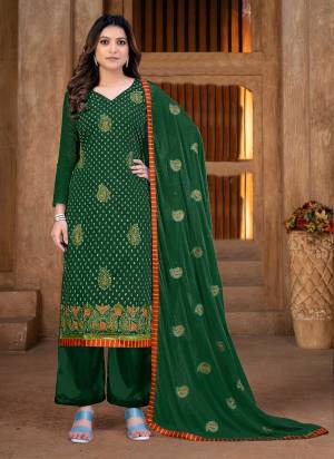 Grab These Suit in Fine Colored Pair With Bottom And Dupatta.These Top Are Modal Chanderi And Dupatta Are Fabricated On Naznin Pair With Santoon Bottom.Its Beautified With Santoon Inner.Its Beautified With Designer Embroidery Work.