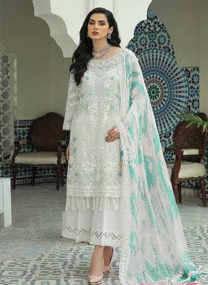 Attrective These Designer Suit in Fine Colored Pair With Bottom And Dupatta.These Top Are Georgette And Dupatta Are Fabricated On Nazneen Pair With Santoon Bottom.Its Beautified With Santoon Inner.Its Beautified With Designer Sequance Embroidery Work.