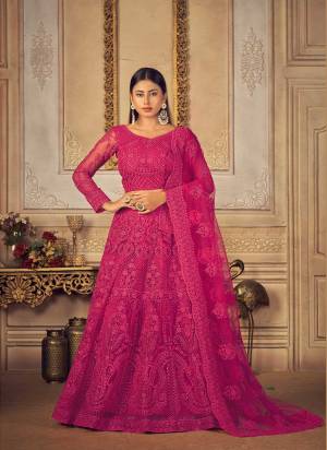 For A Different Look,Grab These Bridal Designer Lehenga in All Over Pretty Colored Pair With Blouse And Dupatta.These Lehenga Choli is All Over Net Base Fabric With Designer Cording Embroidery,Stone Work.Buy Now These Lehenga For Up Coming Wedding Season.