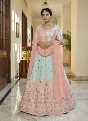 For A Designer Look,Grab These Lehenga Choli in Fine Colored.These Lehenga And Blouse Are Fabricated On Art Silk Pair With Art Silk Dupatta.Its Beautified With Designer Thread,Sequance, Mirror Embroidery Work.