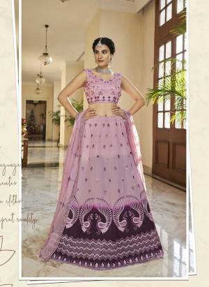 For A Designer Look,Grab These Lehenga Choli in Fine Colored.These Lehenga And Blouse Are Fabricated On Art Silk Pair With Art Silk Dupatta.Its Beautified With Designer Thread,Sequance, Mirror Embroidery Work.