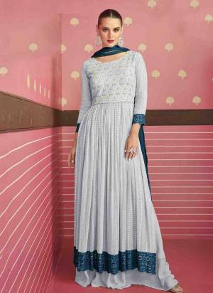 Attrective These Plazzo Suit in Fine Light Colored Pair With Bottom And Dupatta.These Top And Bottom Are Faux Georgette And Pair With Faux Georgette Dupatta.Its Beautified With Santoon Inner.Its Beautified With Heavy Designer Embroidery Work.