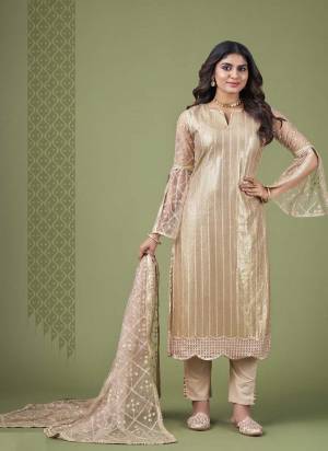 Attrective Looking These Suit in Fine Colored Pair With Bottom And Dupatta.These Top And Dupatta Are Fabricated On Butterfly Net Pair With American Crepe Bottom.Its Beautified With American Crepe Inner.Its Beautified With Heavy Designer Tone To Tone Thread,Sequance Embroidery Work.