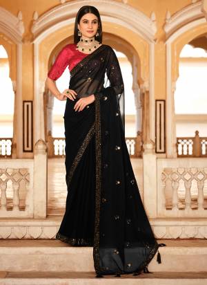 Attrective These Designer Saree in Fine Colored.These Saree And Blouse is Fabricated On Chinon Pair.Its Beautified Fabric With Heavy Thread,Sequance Embroidery Work.