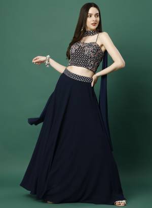 For A Designer Look,Grab These Readymade Lehenga Choli in Fine Colored.These Lehenga Are Georgette And Blouse Are Fabricated On Georgette Pair With Georgette Dupatta.Its Beautified With Designer Embroidery Work.