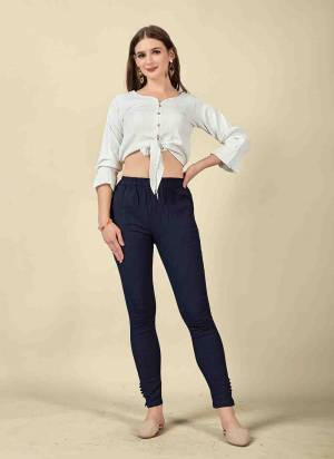 Attrective Looking These Beautiful Looking Readymade Pants.These Pants is Fabricated On Viscose Rayon Lycra.Its Beautified With Solid Color.