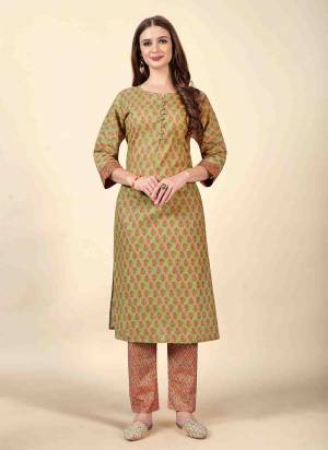 Grab These Beautiful Looking Readymade Kurti With Bottom.These Dress is Fabricated On Cotton Top And Bottom.Its Beautified With Designer Printed.