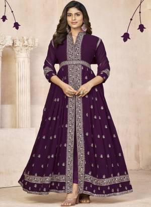 Attrective These Anarkali Suit in Fine Colored Pair With Bottom And Dupatta.These Top Are Georgettee And Bottom Are Fabricated On Santoon Pair With Nazmin Dupatta.Its Beautified With Santoon Inner.Its Beautified With Heavy Designer Embroidery Work.