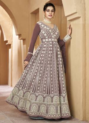 Attrective Looking These Special Readymade Gown With Dupatta in Fine Colored.These Gown And Dupatta Are Fabricated On Georgette Pair With Crepe Silk Inner.Its Beautified With Heavy Designer Cotton Thread,Sequance Embroidery Work.