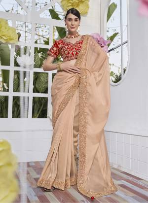 Garb These Party Wear Saree in Fine Colored.These Saree Are Satin Organza And Blouse is Fabricated On Art Silk Pair.Its Beautified With Heavy Embroidery Work.