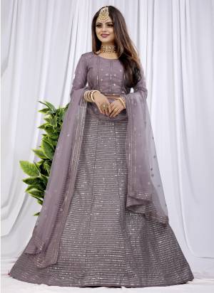 For A Designer Look,Grab These Lehenga Choli in Fine Colored.These Lehenga And Dupatta Are Fabricated On Butterfly Net Pair With Butterfly Net Blouse.Its Beautified With Designer Thread,Sequance Embroidery Work.