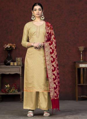 Grab These Salwar Suit in Fine Colored Pair With Bottom And Dupatta.These Top Are Banarasi Silk And Dupatta Are Fabricated On Banarasi Silk Pair With Santoon Bottom.Its Beautified With Wevon Jacquard Designer.