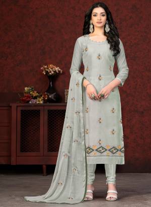 Grab These Salwar Suit in Fine Colored Pair With Bottom And Dupatta.These Top Are Modal Chanderi And Dupatta Are Fabricated On Nazmin Pair With Santoon Bottom.Its Beautified With Embroidery,Hand Work.