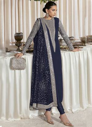 Attrective These Designer Suit in Fine Colored Pair With Bottom And Dupatta.These Top Are Faux Georgette And Dupatta Are Fabricated On Net Pair With Santoon Bottom.Its Beautified With Santoon Inner.Its Beautified With Heavy Designer Sequance Embroidery Work.