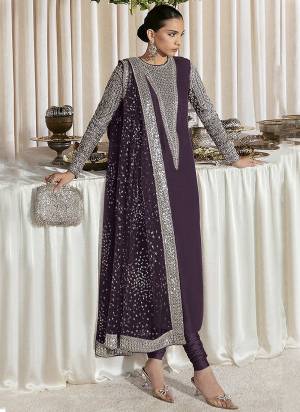 Attrective These Designer Suit in Fine Colored Pair With Bottom And Dupatta.These Top Are Faux Georgette And Dupatta Are Fabricated On Net Pair With Santoon Bottom.Its Beautified With Santoon Inner.Its Beautified With Heavy Designer Sequance Embroidery Work.