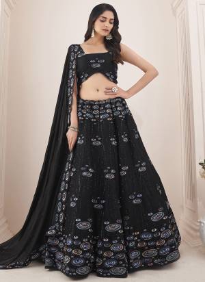 For A Designer Look,Grab These Lehenga Choli in Fine Colored.These Lehenga And Choli Are Fabricated On Georgette Pair With Georgette Dupatta.Its Beautified With Heavy Designer Embroidery,Zarkan Work.