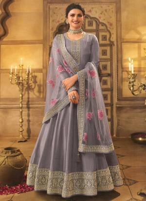 Attrective These Designer Anarkali Suit in Fine Colored Pair With Bottom And Dupatta.These Top Are Dola Silk And Dupatta Are Fabricated On Net Pair With Santoon Bottom.Its Beautified With Santoon Inner.Its Beautified With Heavy Designer Multy,Sequance Embroidery Work.