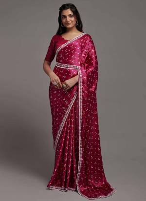 Look These Saree in Fine Colored.These Saree Are Japan Satin And Blouse is Fabricated On Dupion Pair.Its Beautified With Designer Printed With Embroidery Work Lace Border.