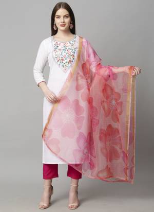 Grab This Readymade Suits In Fine Color.This Suits Are Top And Bottom Are Rayon And Dupatta Are Georgette Fabricated Beautified With Printed Designer. It Is Light In Weight And Easy To Carry All Day Long. 