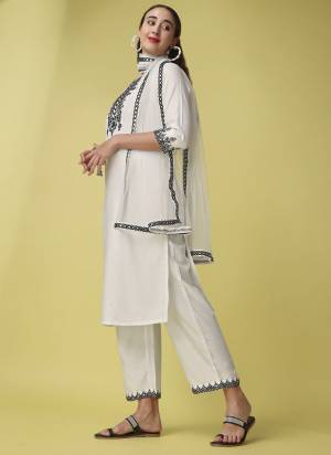 Party Wear Embroidered Designer Readymade Kurta Set