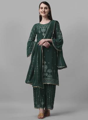 Garb These Salwar Suit in Fine Colored Pair With Bottom And Dupatta.These Top Are Faux Georgette And Bottom Are Fabricated On Faux Georgette Pair With Faux Georgette Dupatta.Its Beautified With Santoon Inner.Its Beautified With Heavy Designer Embroidery Work.