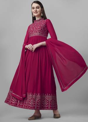 Garb These Suit in Fine Colored Pair With Bottom And Dupatta.These Top Are Faux Georgette And Bottom Are Fabricated On Santoon Pair With Faux Georgette Dupatta.Its Beautified With Santoon Inner.Its Beautified With Heavy Designer Embroidery Work.