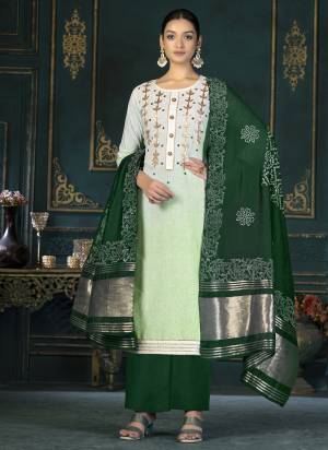 Attrective These Suit in Fine Colored Pair With Bottom And Dupatta.These Top Are Cambric Cotton And Dupatta Are Fabricated On Banarasi Pair With Cotton Bottom.Its Beautified With Santoon Inner.Its Beautified With Designer Embroidery Work.