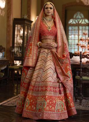 For A Fancy Designer Look,Grab These Lehenga Choli With Dupatta in Fine Colored.These Lehenga And Choli Are Rajwadi Silk And Dupatta Are Fabricated On Rajwadi Silk Pair.Its Beautified With Designer Printed With Mirror Embroidery Work.