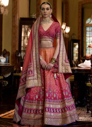 For A Fancy Designer Look,Grab These Lehenga Choli With Dupatta in Fine Colored.These Lehenga And Choli Are Rajwadi Silk And Dupatta Are Fabricated On Rajwadi Silk Pair.Its Beautified With Designer Printed With Mirror Embroidery Work.