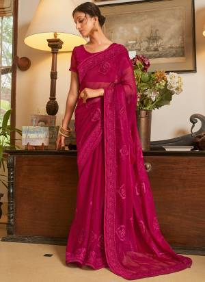 Attrective These  Saree in Fine Colored.These Saree Are Blooming shimmer And Blouse is Fabricated On Blooming shimmer Pair.