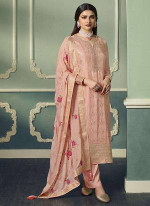 Attrective These Designer Suit in Fine Colored Pair With Bottom And Dupatta.These Top Are Viscose Jacquard And Dupatta Are Fabricated On Rangoli Silk Pair With Santoon Bottom.Its Beautified With Santoon Inner.Its Beautified With Heavy Wevon Jari Designer With  Embroidery Work.