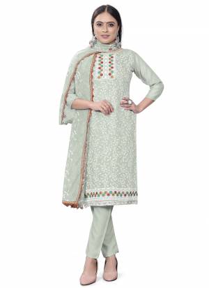 Grab These Suit in Fine Colored Pair With Bottom And Dupatta.These Top Are And Dupatta Are Fabricated On Chanderi Modal Pair With Micro Bottom.Its Beautified With Designer Embroidery Work.