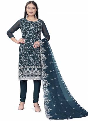 Grab These Suit in Fine Colored Pair With Bottom And Dupatta.These Top Are And Dupatta Are Fabricated On Organza Pair With Micro Bottom.Its Beautified With Designer Embroidery Work.