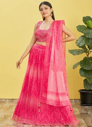 For A Designer Look,Grab These Lehenga Choli in Fine Colored.These Lehenga Are Organza And Blouse Are Fabricated On Slub Silk Pair With Organza Soft Net.Its Beautified With Designer Printed With Real Mirror,Thread,Jari,Sequance Embroidery Work.