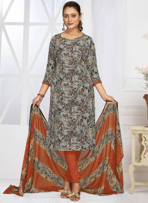 Attrective These Suit in Fine Colored Pair With Bottom And Dupatta.These Top Are Italian Crepe And Dupatta Are Fabricated On Georgette Pair With Italian Crepe Bottom.Its Beautified With Designer Digital Printed.