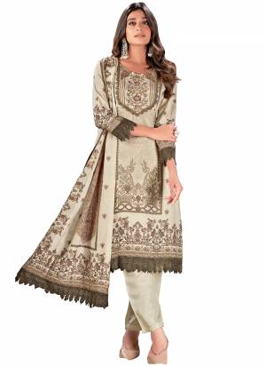 Attrective These Beautiful Looking Readymade Suits.These Top And Dupatta Are Muslin And Bottom Are Muslin Fabricated.Its Beautified With Disigner Printed,Hand Work.