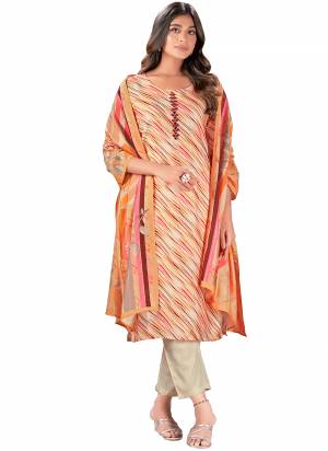 Attrective These Beautiful Looking Readymade Suits.These Top And Dupatta Are Muslin And Bottom Are Muslin Fabricated.Its Beautified With Disigner Digital Printed With Hand Work.