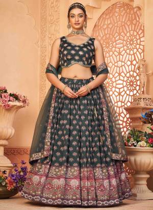 For A Designer Look,Grab These Readymade Lehenga Choli in Fine Colored.These Choli Are Fabricated On Chinon Pair With Chinon Lehenga And Chiffon Dupatta.Its Beautified With Designer Digital Printed,Sequance,Mirror Embroidery,Hand Work.