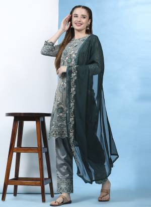 Attrective These Suit in Fine Colored Pair With Bottom And Dupatta.These Top Are Faux Georgette And Bottom Are Fabricated On Santoon Pair With aux Nazmin Dupatta.Its Beautified With Santoon Inner.Its Beautified With Designer Embroidery Work.