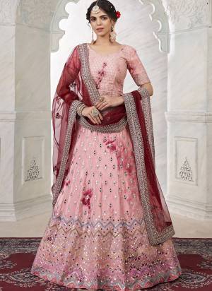 For A Designer Look,Grab These Lehenga Choli in Fine Colored.These Lehenga And Choli Are Fabricated On Art Silk Pair With Soft Net Dupatta.Its Beautified With Heavy Designer Embroidery Work.