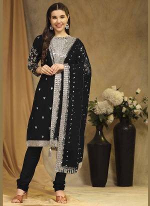 Attrective These Suit in Fine Colored Pair With Bottom And Dupatta.These Top Are Faux Georgette And Bottom Are Fabricated On Santoon Pair With Net Dupatta.Its Beautified With Santoon Inner.Its Beautified With Designer Sequance Embroidery Work.