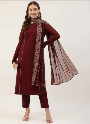 Attrective These Beautiful Looking Readymade Suits.These Top And Bottom Are Poly Crepe And Dupatta Are Georgette Fabricated.Its Beautified With Solid,Disigner Printed.