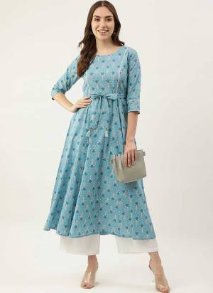 Attrective These Beautiful Looking Readymade Kurti.These Kurti Fabricated On Cotton.Its Beautified With Designer Printed.