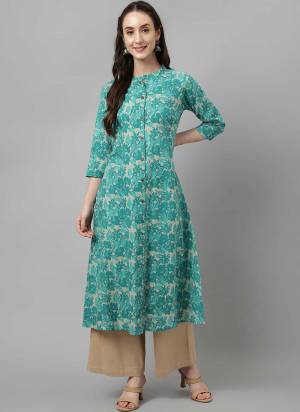 Attrective These Beautiful Looking Readymade Kurti.These Kurti Fabricated On Cotton.Its Beautified With Designer Printed.