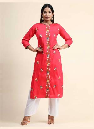 Grab These Beautiful Looking Readymade Long Kurti.These Kurti is Fabricated On Cotton.Its Beautified With Designer Embroidery Work.