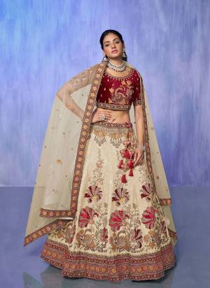 For A Designer Look,Grab These Lehenga Choli in Fine Colored.These Lehenga And Choli Are Fabricated On Velvet Pair With Soft Net Dupatta.Its Beautified With Heavy Designer Embroidery Work.