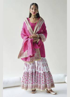 Grab This Readymade Suits In Fine Color Top And Bottom Are Rayon And Dupatta Are Georgette Fabricated Beautified With Printed Designer. It Is Light In Weight And Easy To Carry All Day Long. 